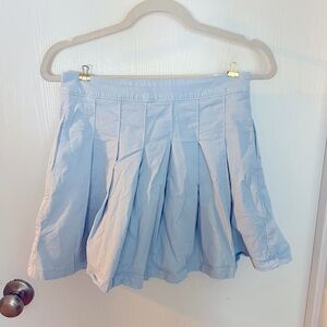 Light Blue Pleated Skirt American Eagle Size 2